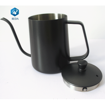 304 roestvrijstalen handgebrouwen Goaneneck Coffee Kettle